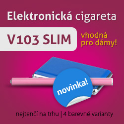 Elektronická cigareta V103 Slim- nejmenší elektronická cigareta na trhu